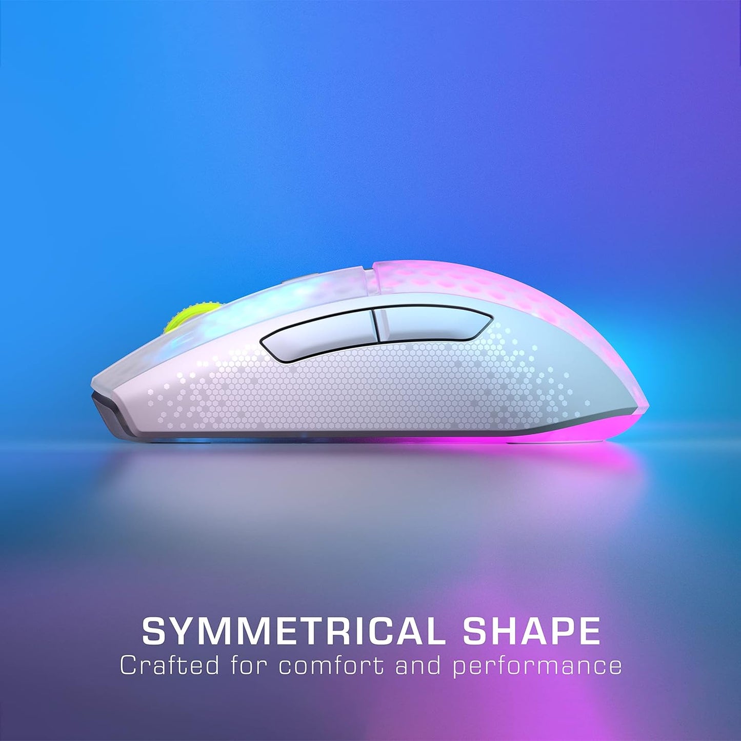 ROCCAT Burst Pro Air Wireless RGB Gaming Mouse - White