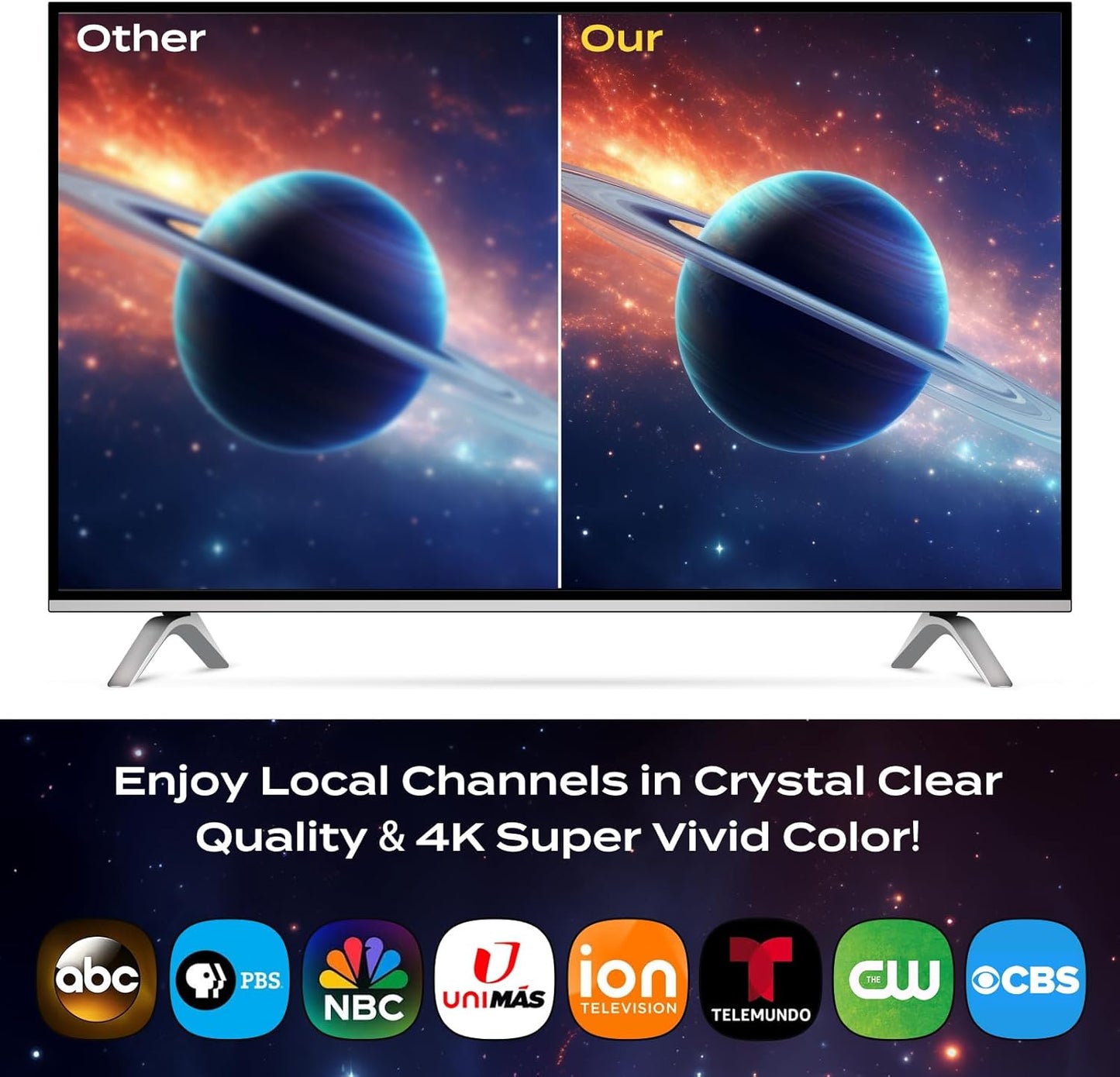 URIIU Indoor TV Antenna – 1000+ Mile Range 4K 1080P HDTV