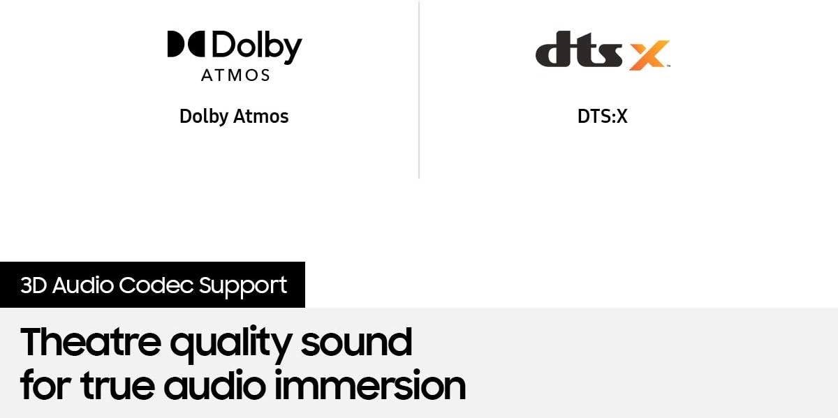 Samsung SWA-9500S Wireless Rear Speaker Kit w/ Dolby Atmos for Soundbar Surround