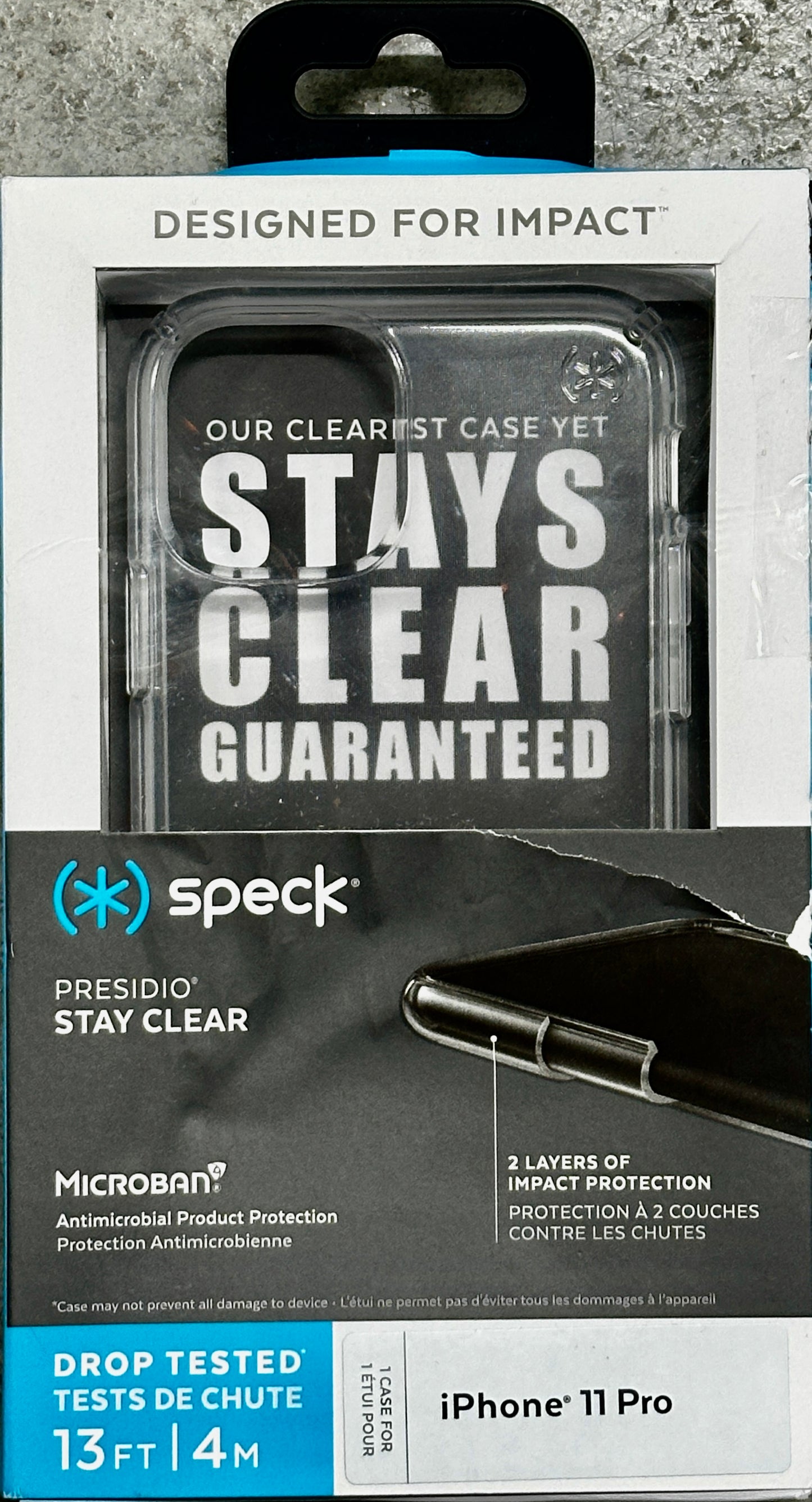 Speck Presidio Stay Clear Case for iPhone 11 Pro