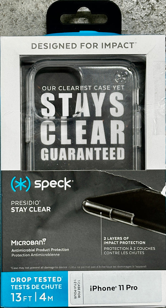 Speck Presidio Stay Clear Case for iPhone 11 Pro