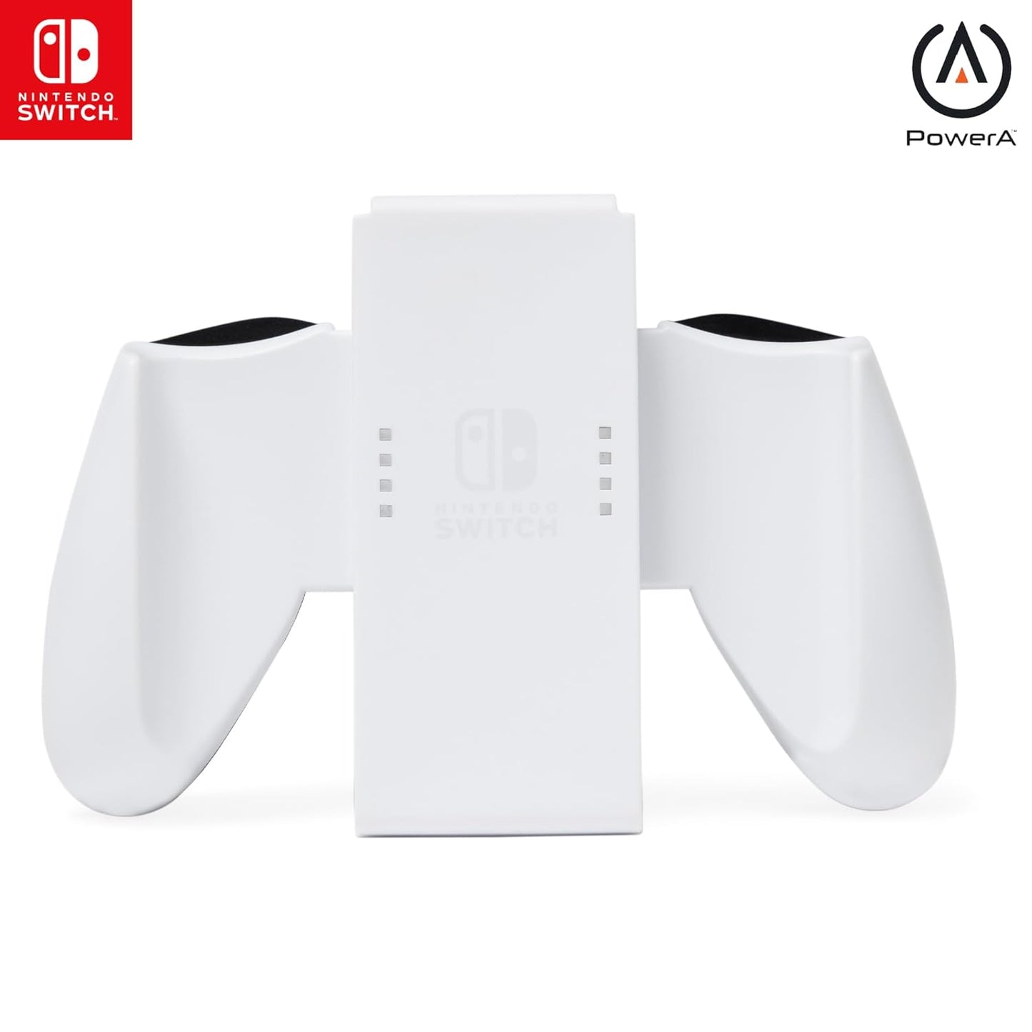 PowerA Joy Con Comfort Grips for Nintendo Switch -White (OPEN BOX)