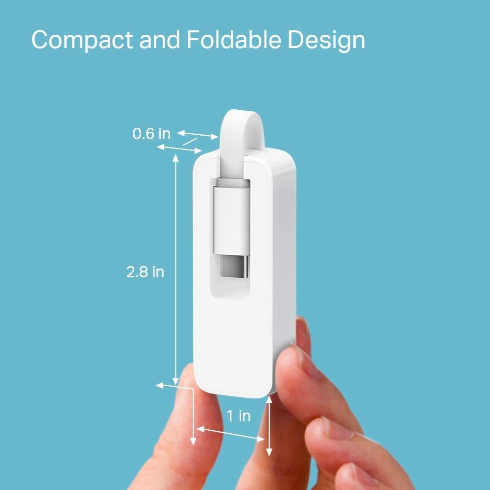 TP-Link USB C to Ethernet Adapter (UE300C) RJ45 to USB C