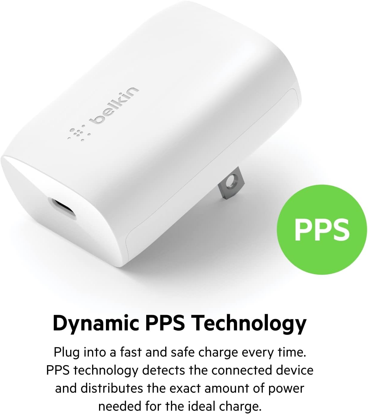 Belkin 30W Wall Charger USB-C to C Bundle (Boost Charge) White (OPEN BOX)