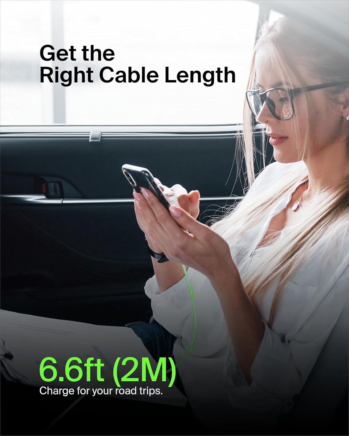 Belkin USB-C to USB-C Fast Charging Cable (2M/6.6ft)