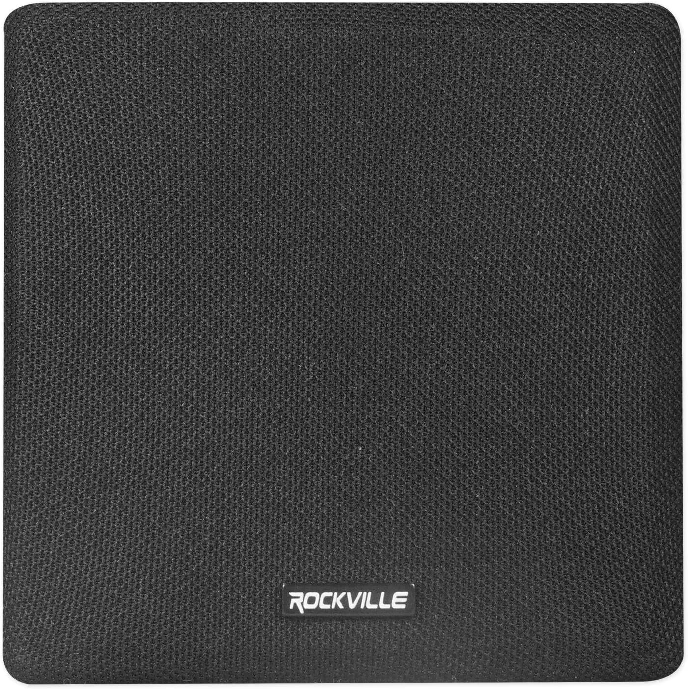 Cube by Rockville Pair of 3.5" Black Home Theater Wall Speakers+Swivel Brackets (OPEN BOX)