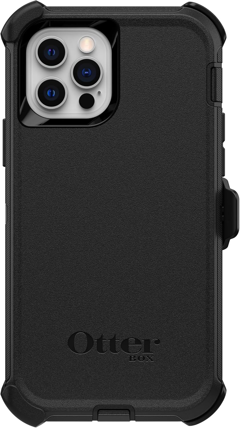OtterBox DEFENDER SERIES Case & Holster for Apple iPhone 12 Pro Max - Black