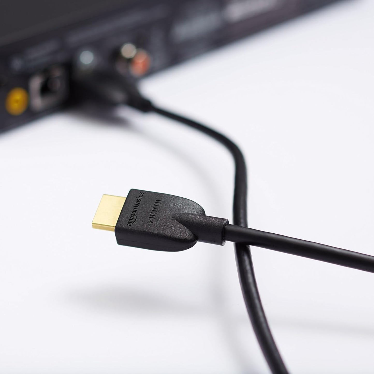Amazon Basics High Speed HDMI Cable (18Gbps, 4K/60Hz), 3 Feet, Black (OPEN BOX)