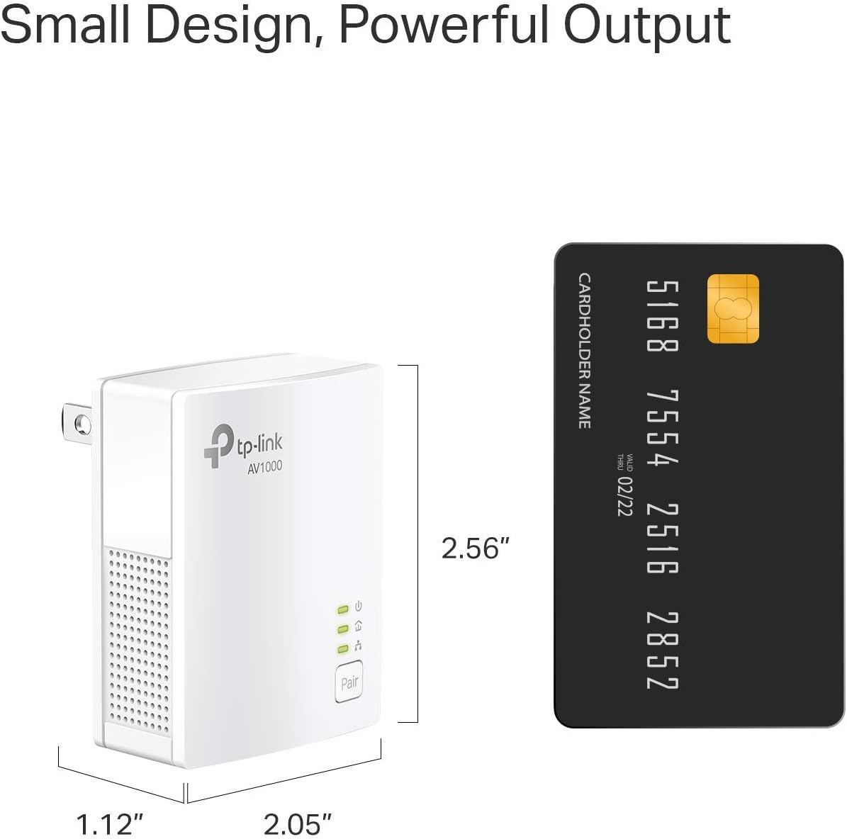 TP-Link AV1000 Powerline Ethernet Adapter(TL-PA7017)  (OPEN BOX)