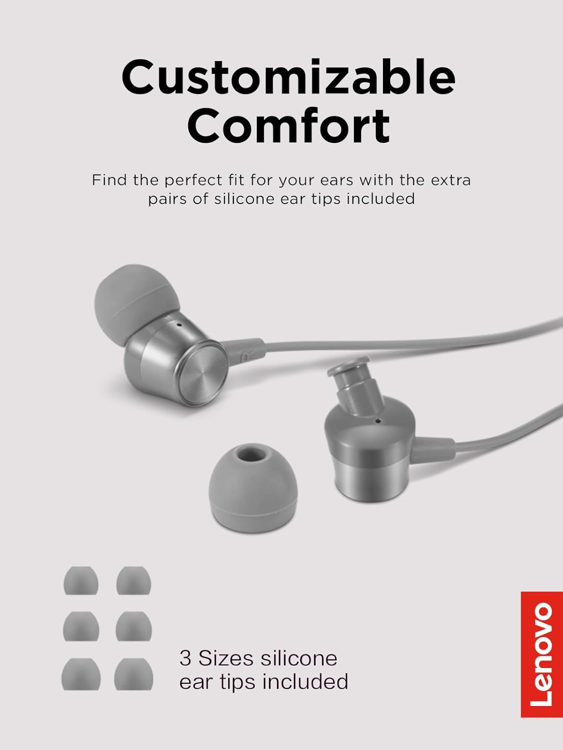 Lenovo 300 USB-C Wired In-Ear Headphone (OPEN BOX)
