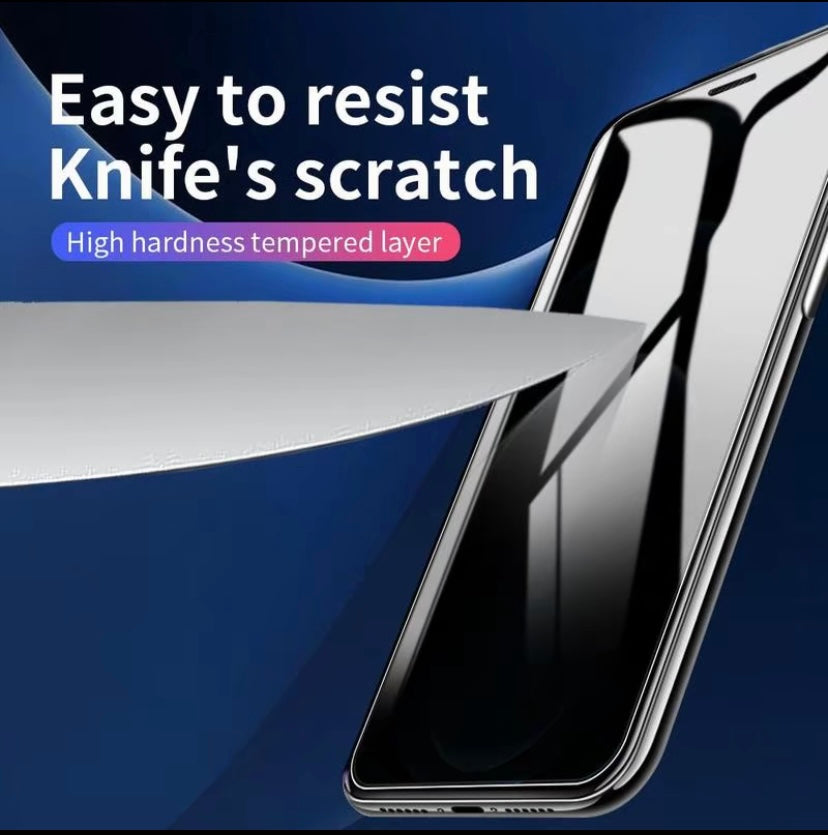 2-Pack Matte Screen Protector Glass for iPhone 14 15 Plus Pro Max Anti-Glare