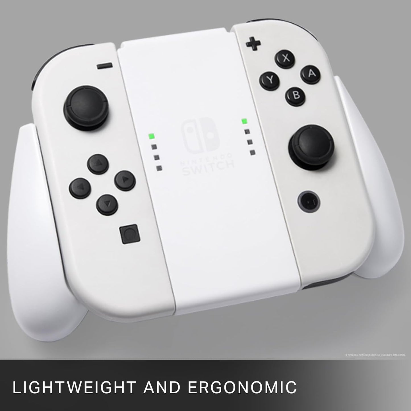 PowerA Joy Con Comfort Grips for Nintendo Switch -White (OPEN BOX)