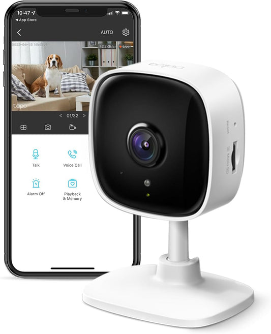 Tp-Link Tapo C100 Home Security Wi-Fi Camera, 1080P Full HD (OPEN BOX)