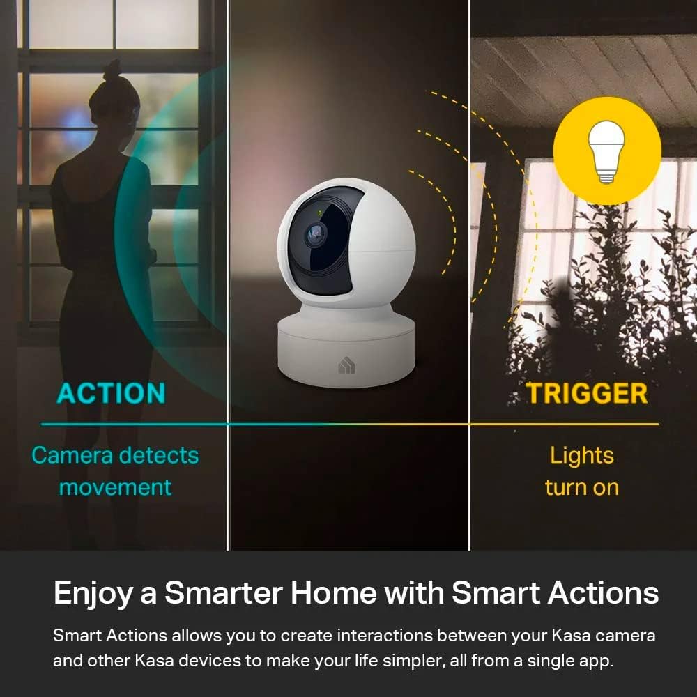 TP-Link Kasa Spot Camera Night Vision 1080p EC70 (Full HD) (OPEN BOX)
