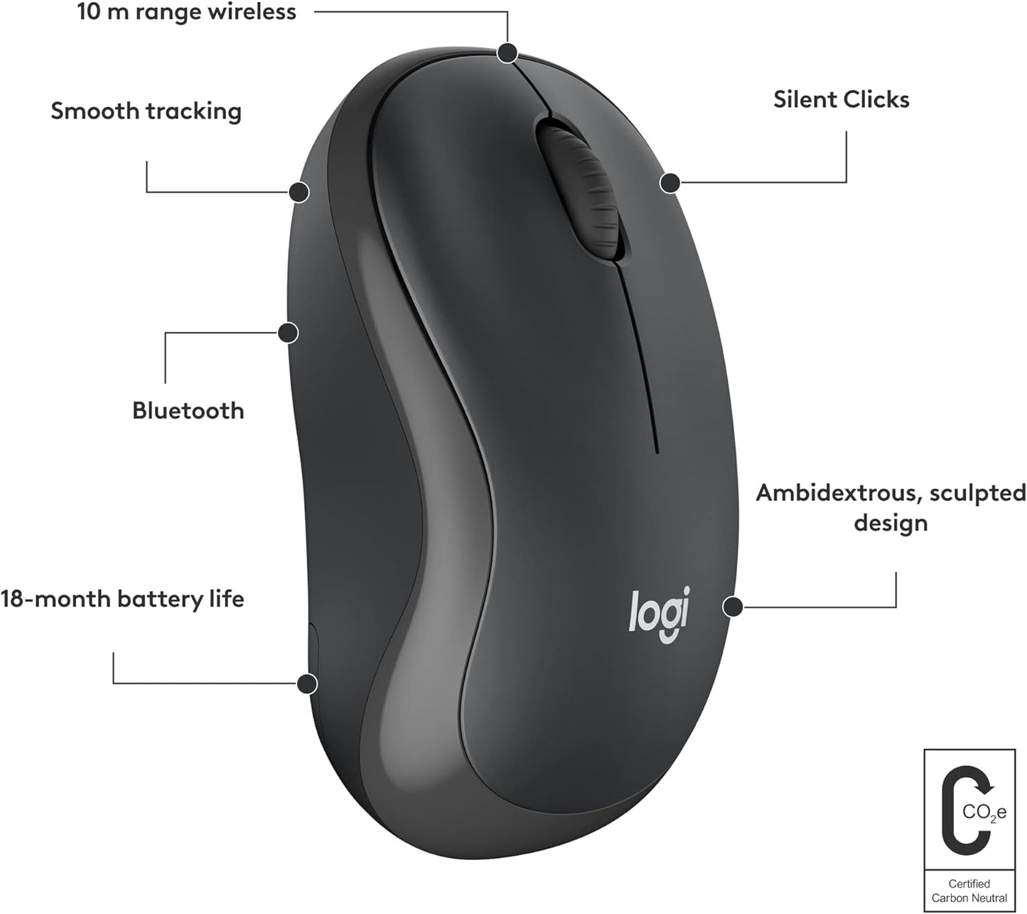 Logitech M240 Silent Bluetooth  (OPEN BOX)