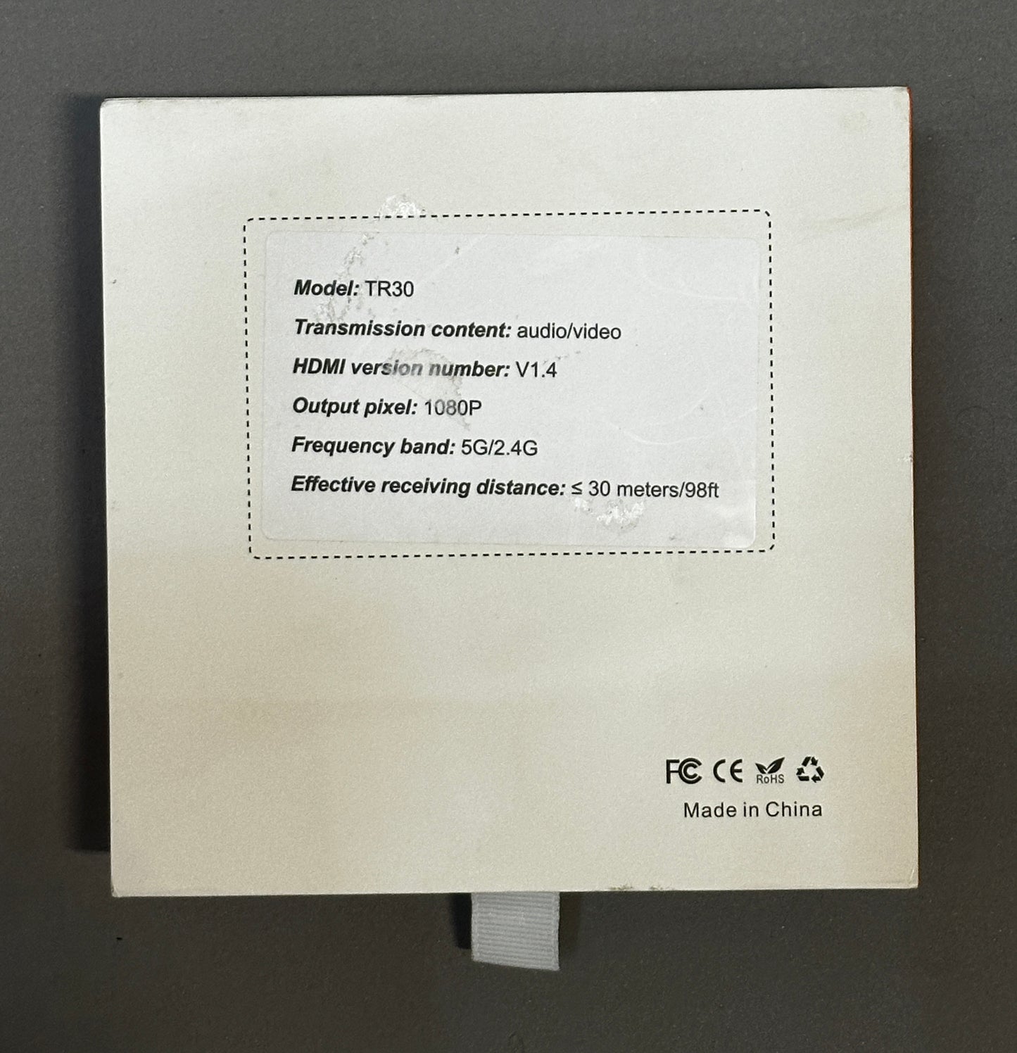 TPUFO Wireless HDMI Transmitter Receiver Plug & Play Extender