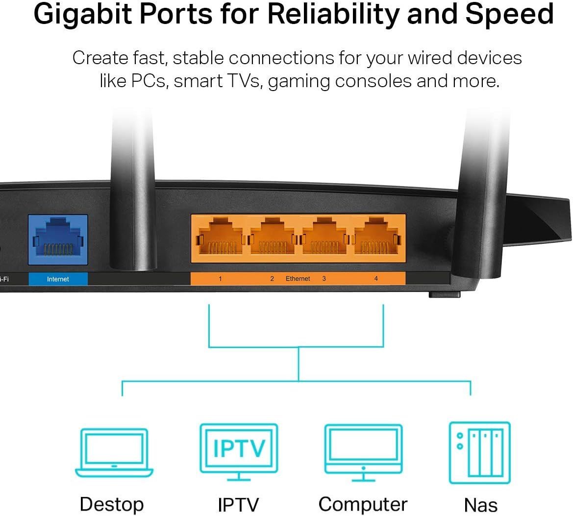 TP-Link AC1900 Smart WiFi Router (Archer A8) OPEN BOX
