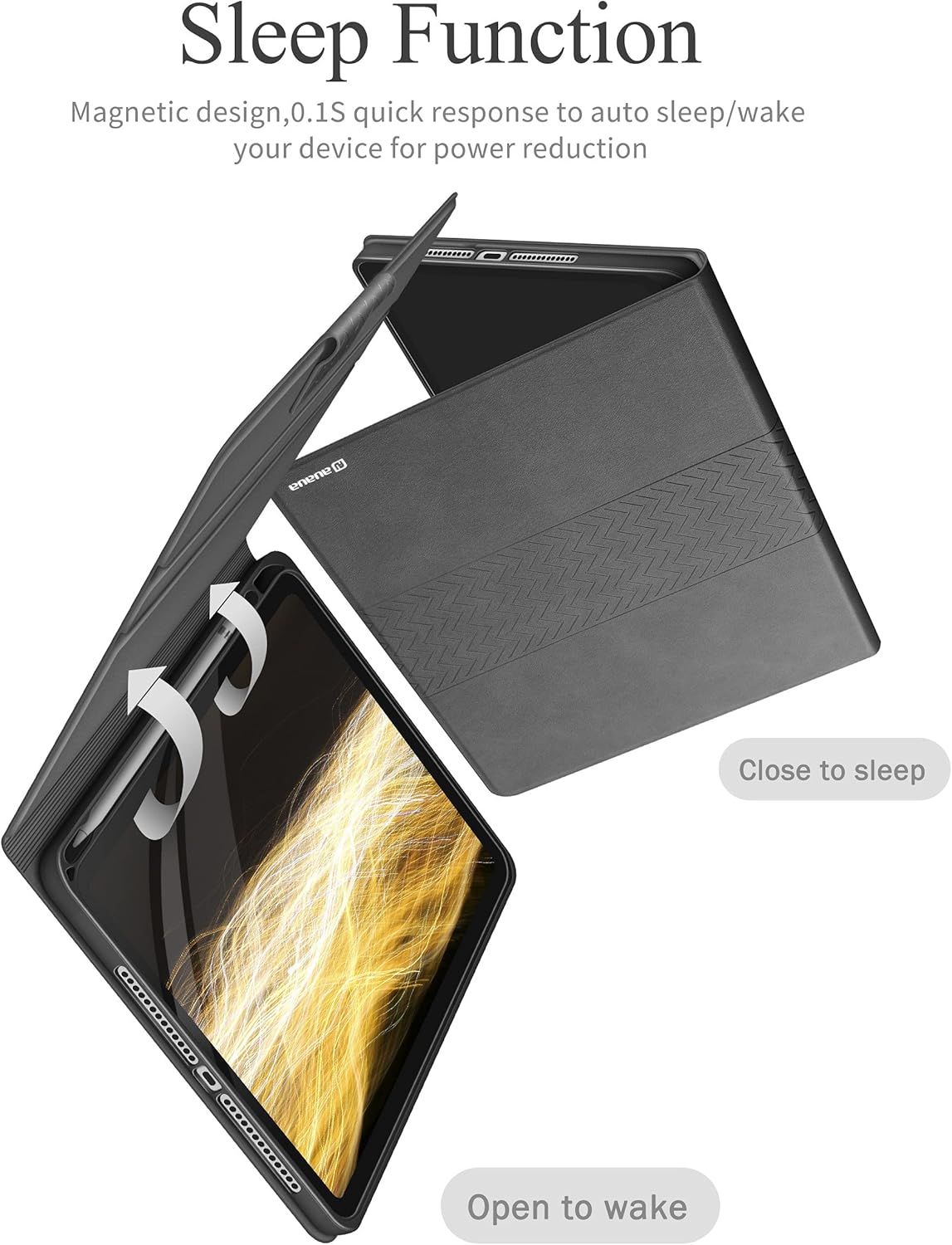 AUAUA Case for iPad Mini 5 / Mini 4 7.9 Inch with Pencil Holder (OPEN BOX)