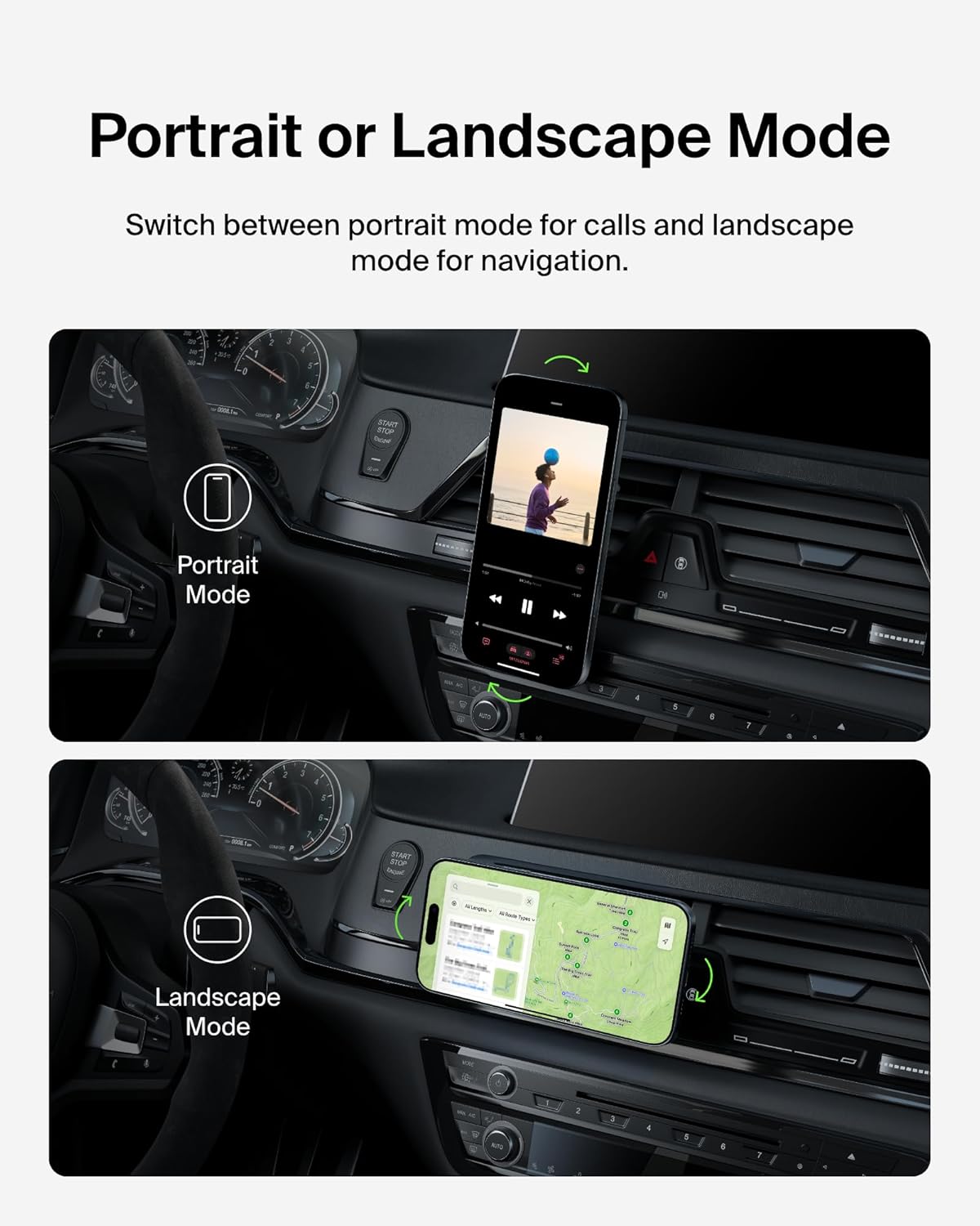 Belkin - MagSafe Vent Mount Pro - Car Phone Holder for iPhone (OPEN BOX)