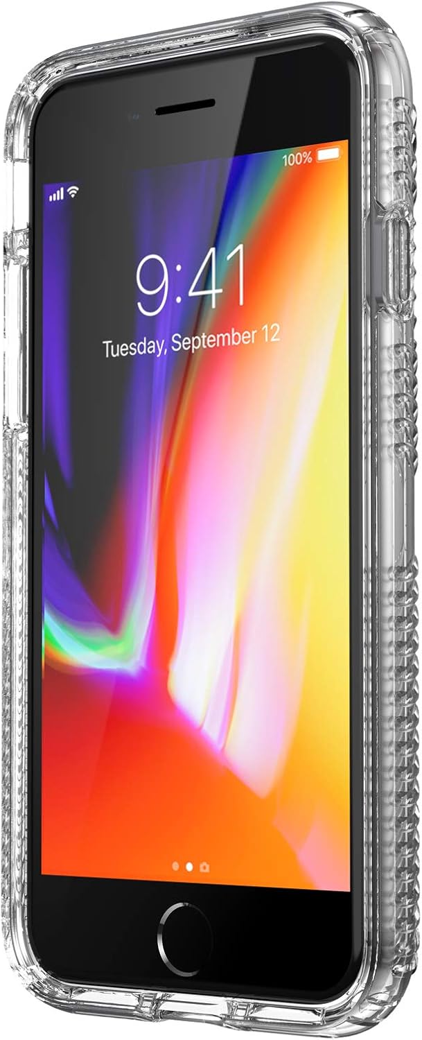 Speck Presidio Perfect-Clear with Grip Case For iPhone 7 iPhone 8 6s 6 iPhone SE 2022 2020