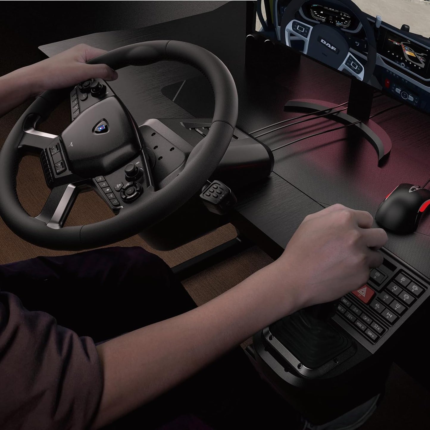 Hori - Force Feedback Truck Control System for PC (Windows 11/10) - Black
