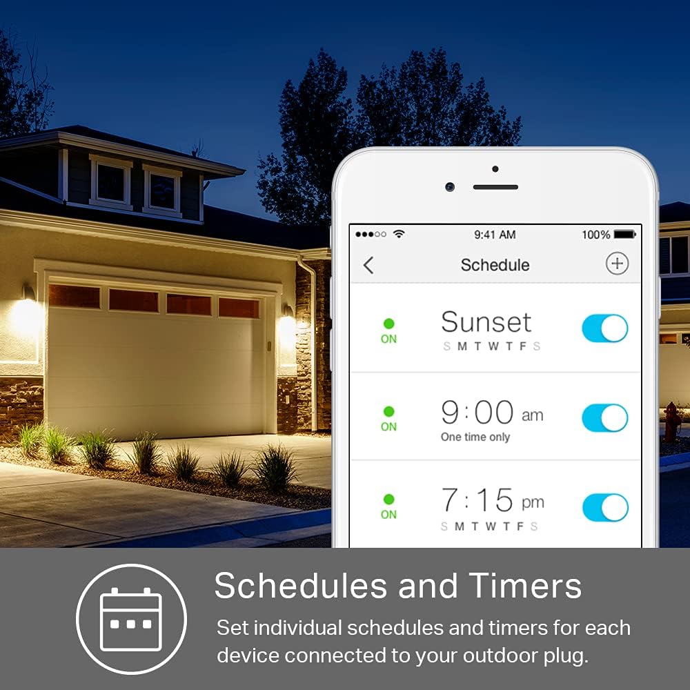 Kasa Smart Wi-Fi Outdoor Dimmer KP405