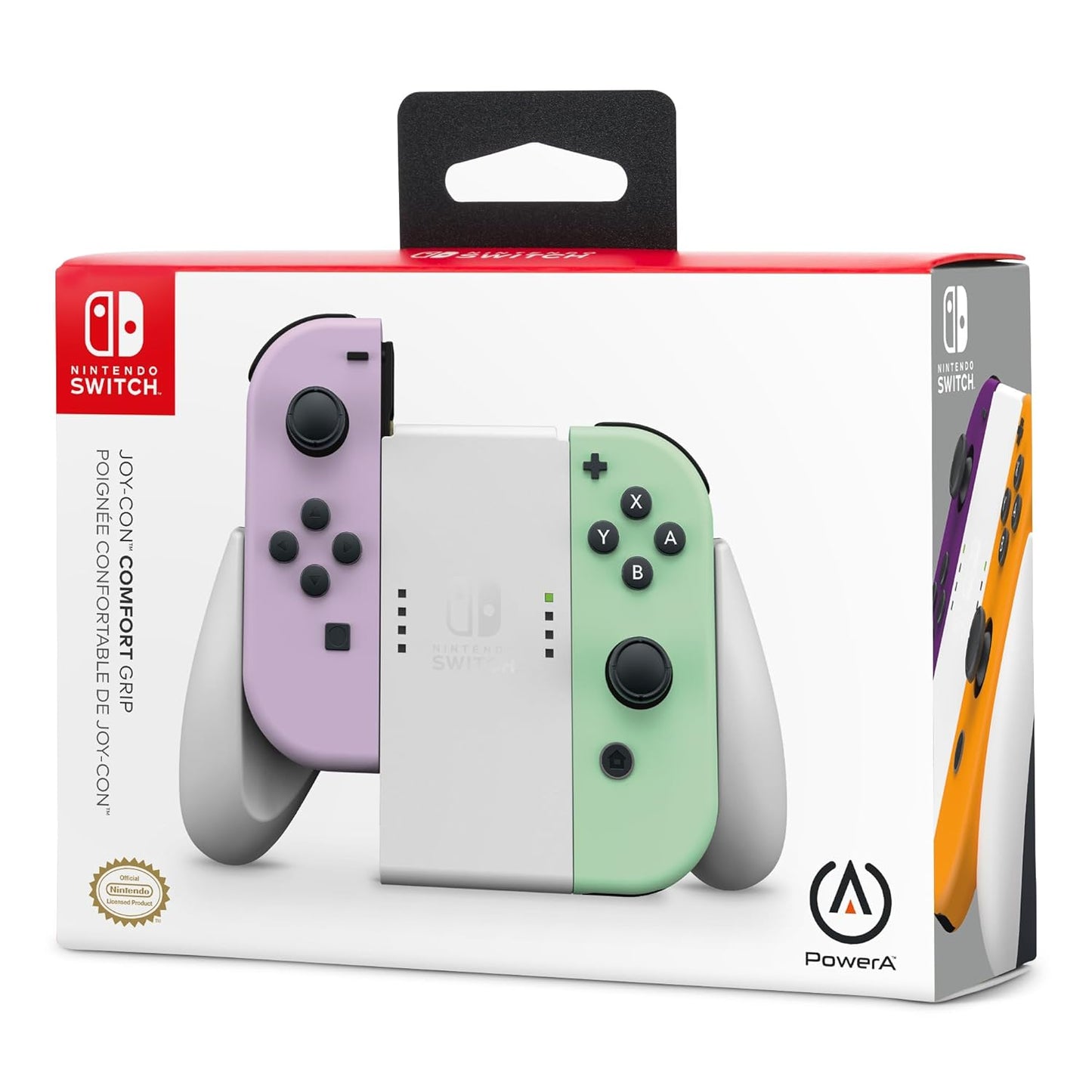 PowerA Joy Con Comfort Grips for Nintendo Switch -White (OPEN BOX)