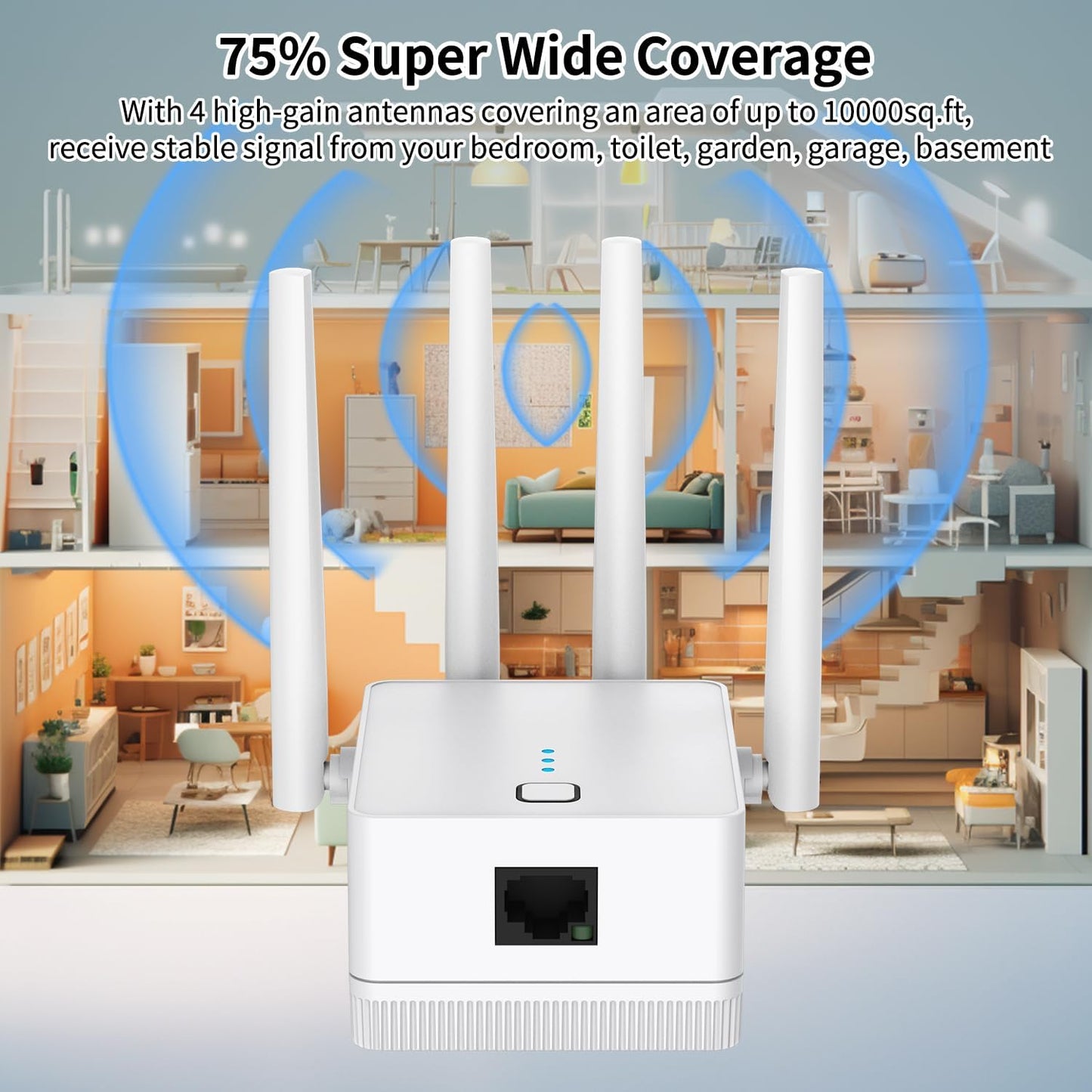 Wifi Extender Wifi Repeater Nonser (OPEN BOX)