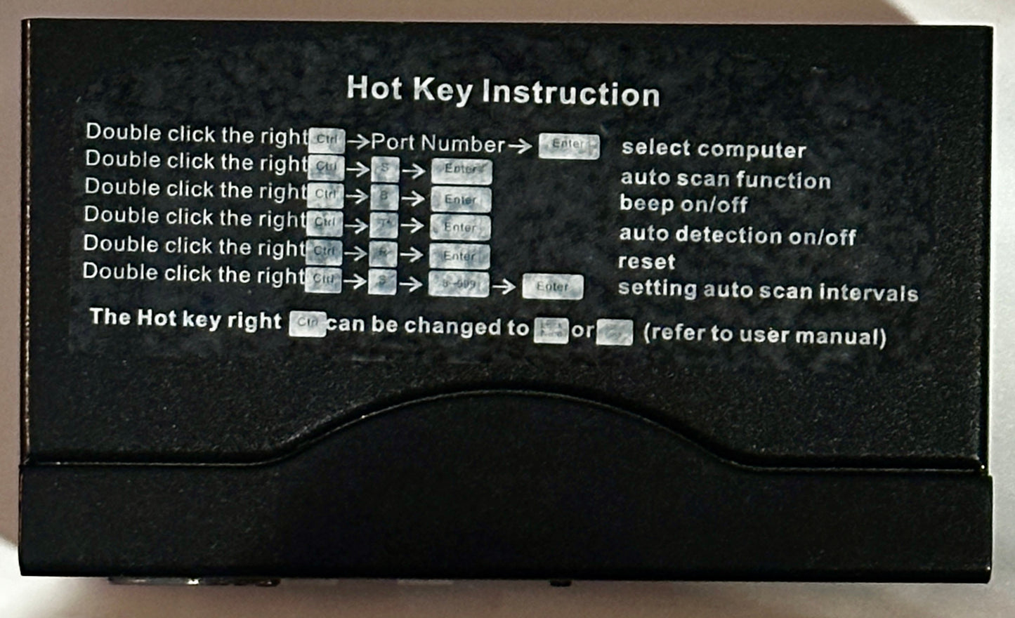 CKL HDMI KVM 2 Port 4K Dual Monitor Extended Display Switch (CKL-922HUA)
