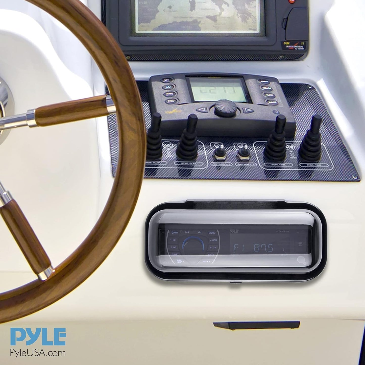 Pyle PLMRCW1 White Water Resistant Radio Shield Protector