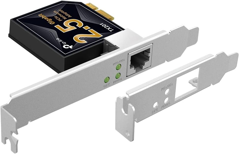 TP-Link 2.5GB PCIe Network Card (TX201) PCIe to 2.5 Gigabit (OPEN BOX)