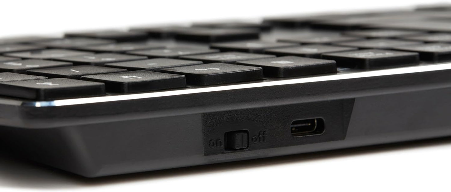 Amazon Basics Ultra Premium Wireless Keyboard and Mouse Combo - Rechargeable