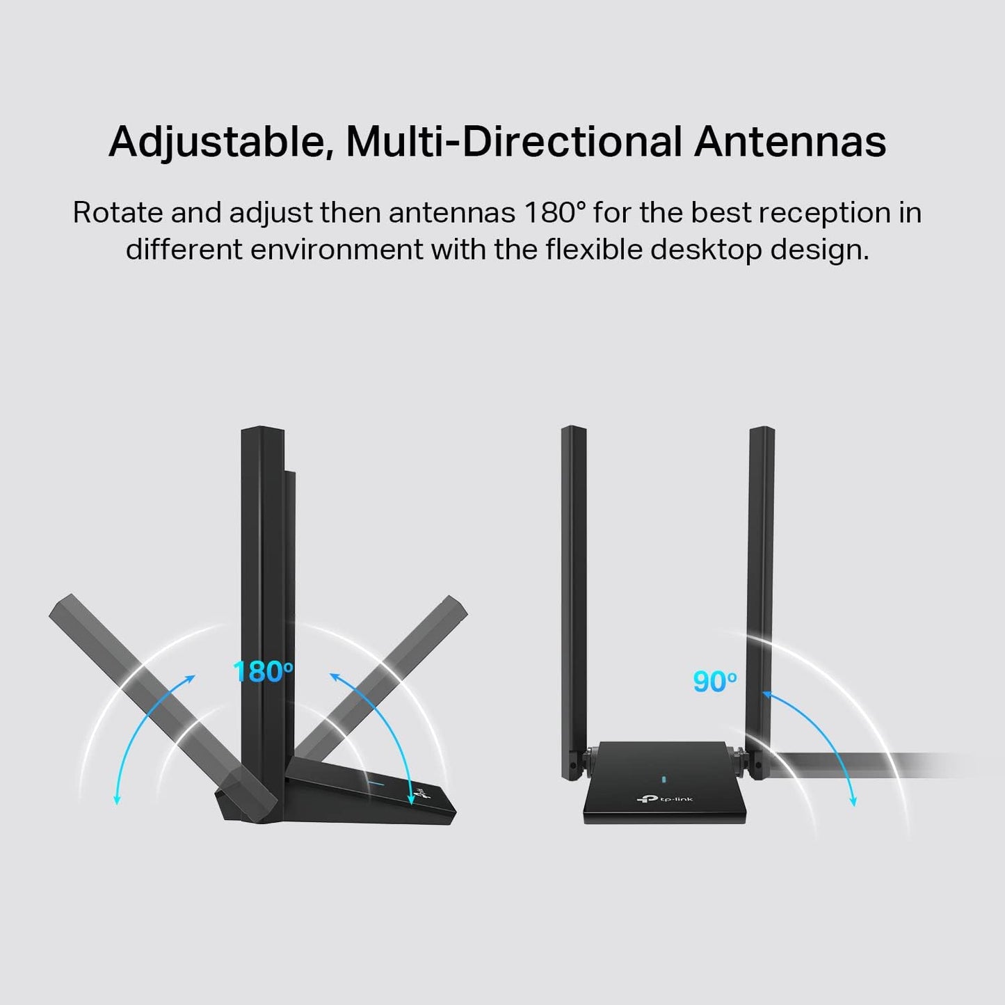 TP-Link AX1800 Archer TX20U Plus WiFi 6 USB Adapter for Desktop PC