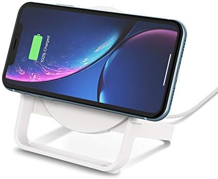 Belkin Quick Charge 10W Wireless Charger -Qi-Certified Charger Stand White