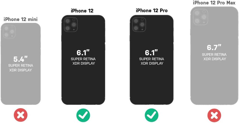 OtterBox DEFENDER SERIES Case & Holster for Apple iPhone 12 Pro Max - Black