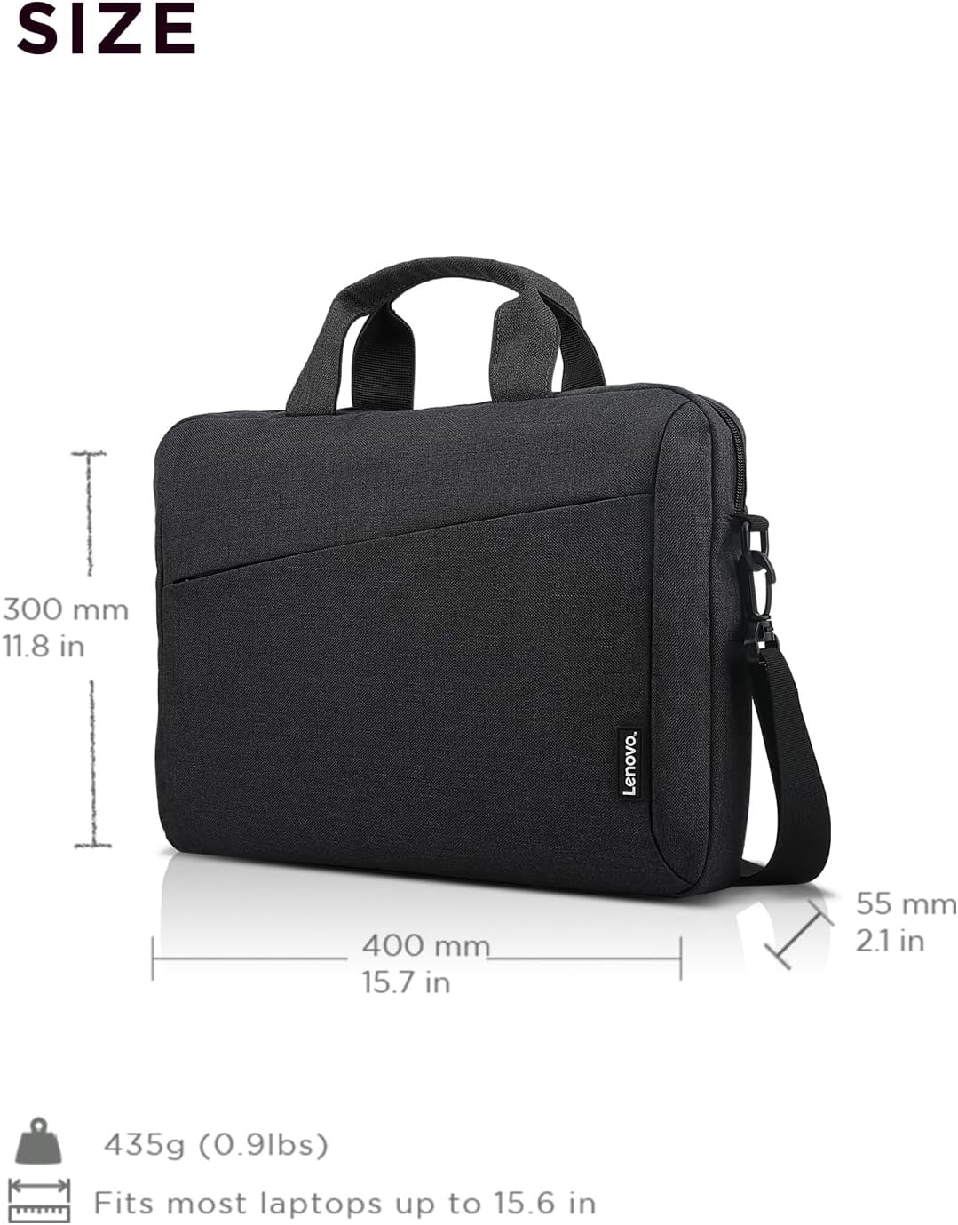 Lenovo T210 ECO 15.6" Laptop Bag – Water-Repellent, Lightweight, Travel Ready