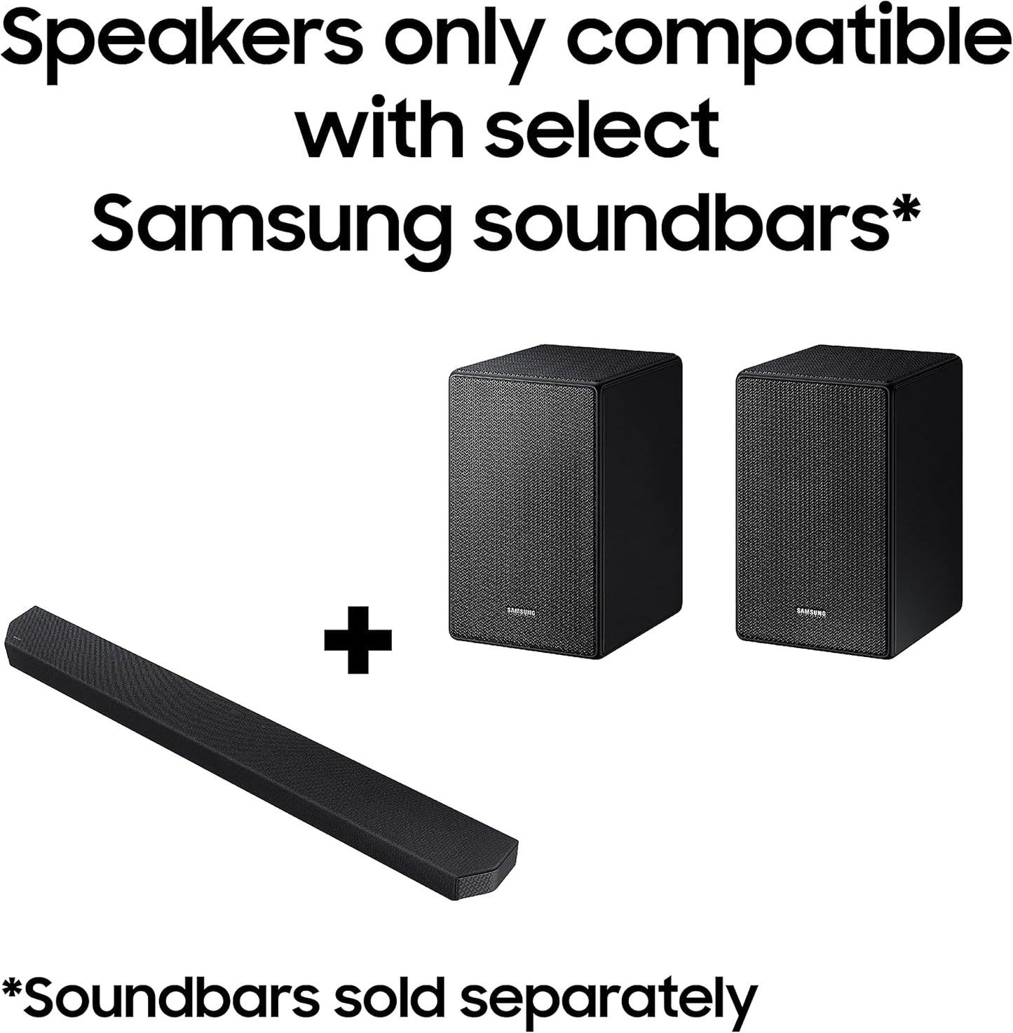 Samsung SWA-9500S Wireless Rear Speaker Kit w/ Dolby Atmos for Soundbar Surround