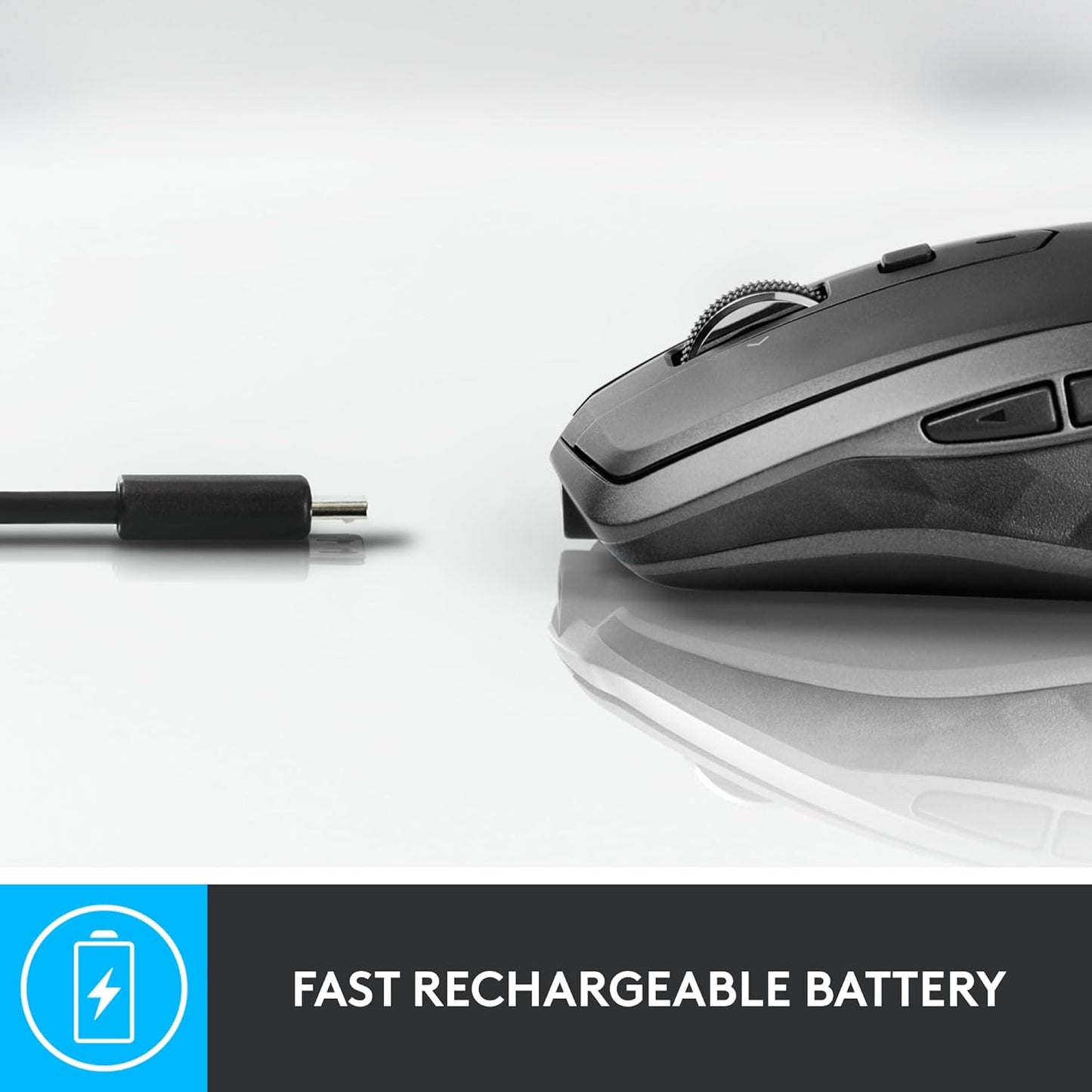 Logitech MX Anywhere 2S Wireless Bluetooth Mouse – Works on Any Surface