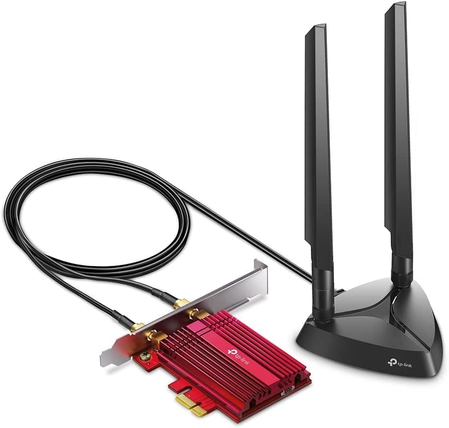 TP-Link WiFi 6E AXE5400 PCIe WiFi Card for PC (Archer TXE75E) (OPEN BOX)