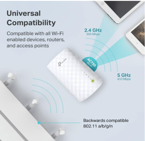 TP-Link AC750 WiFi Extender RE220