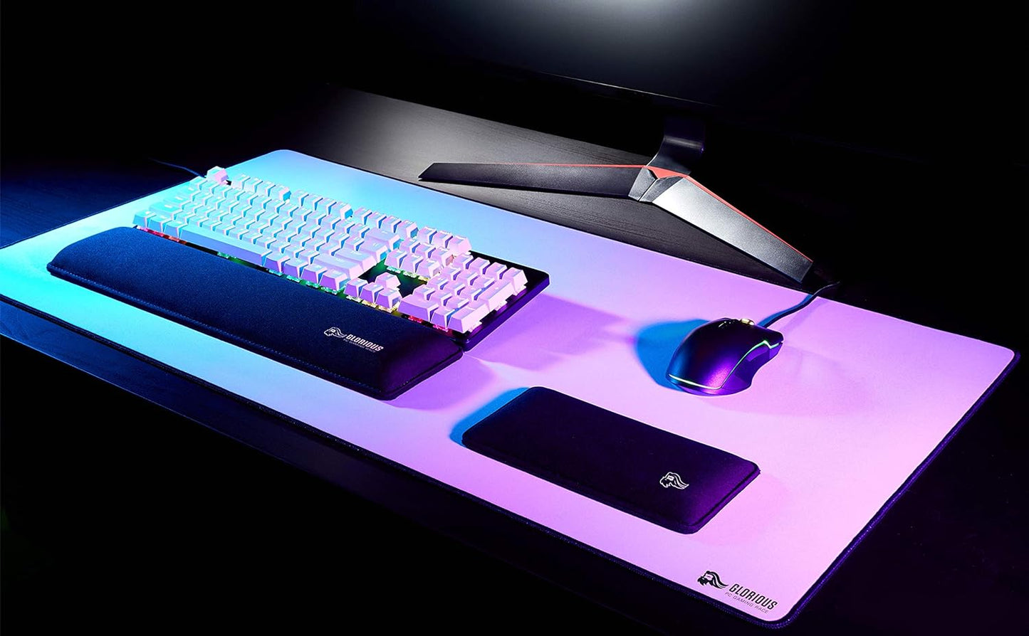 NEW OPEN BOX White Glorious 3XL Extended Gaming Mouse Mat/Pad