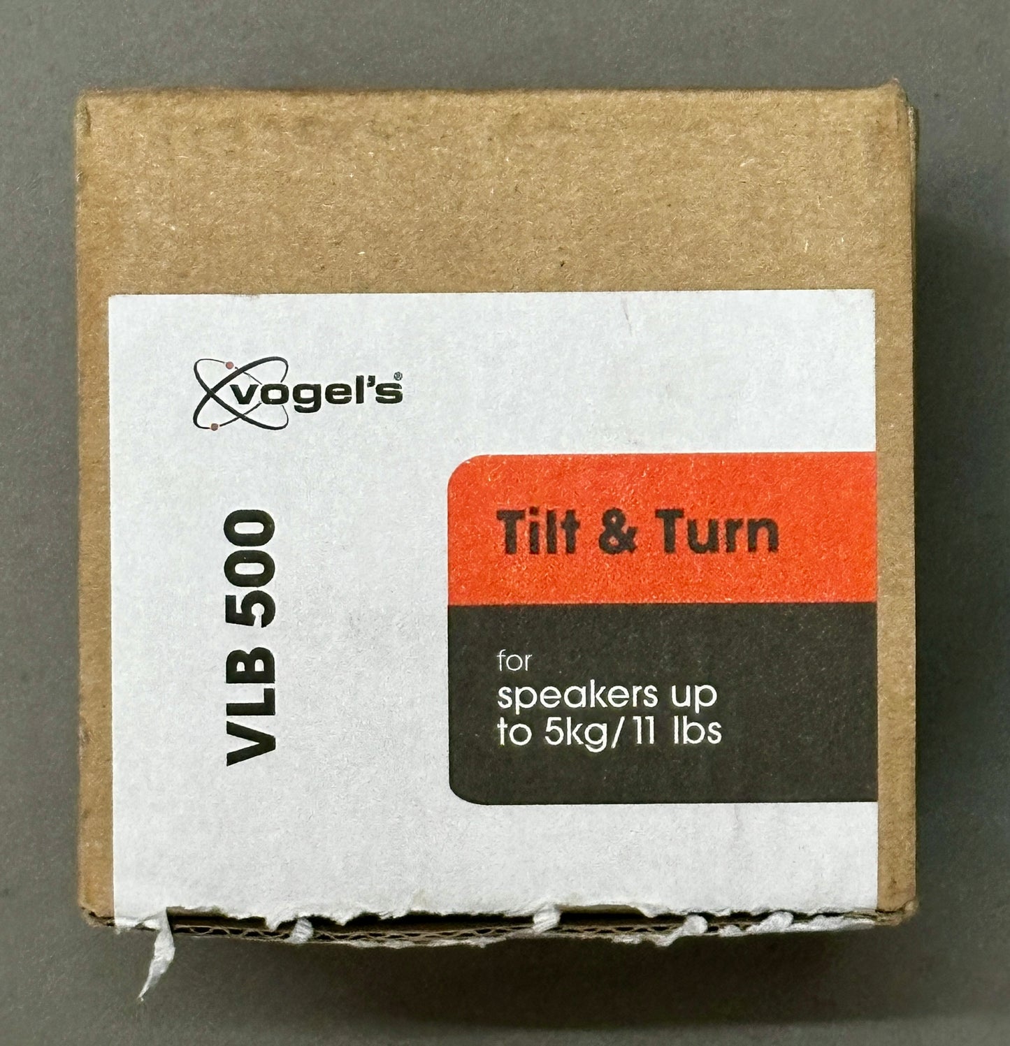 Vogel’s VLB 500 Speaker Wall Mounts – Swivel & Tilt, Universal, 11 lbs, 2-Pack