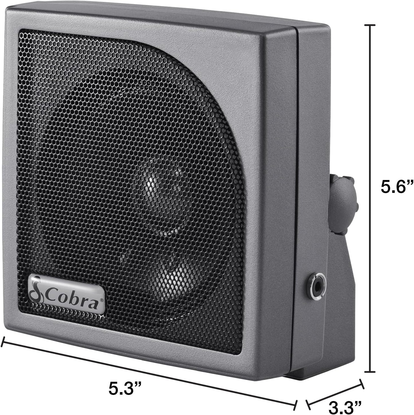 Cobra HG S500 External CB Speaker – 15W Power – Noise Canceling & Talk-Back