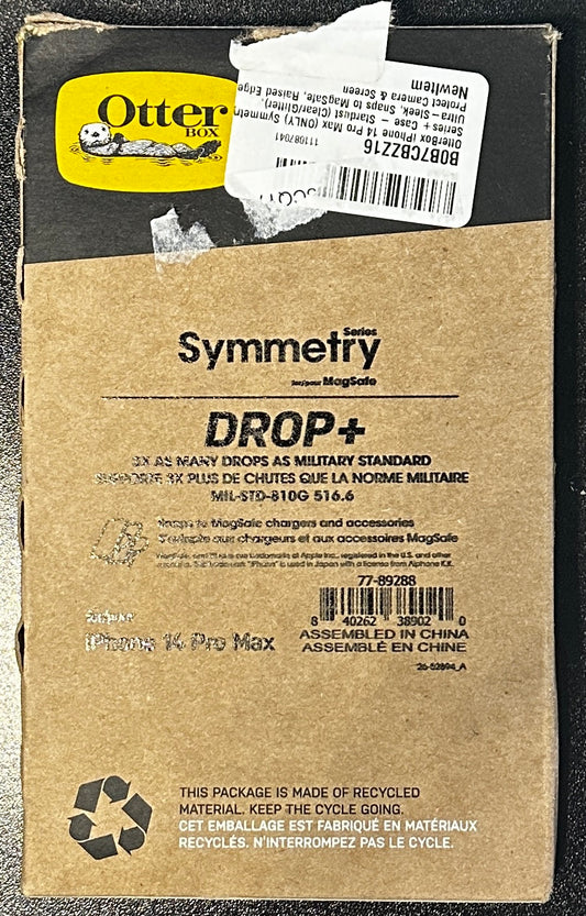 OtterBox Symmetry+ Stardust Case for iPhone 14 Pro Max - MagSafe Clear