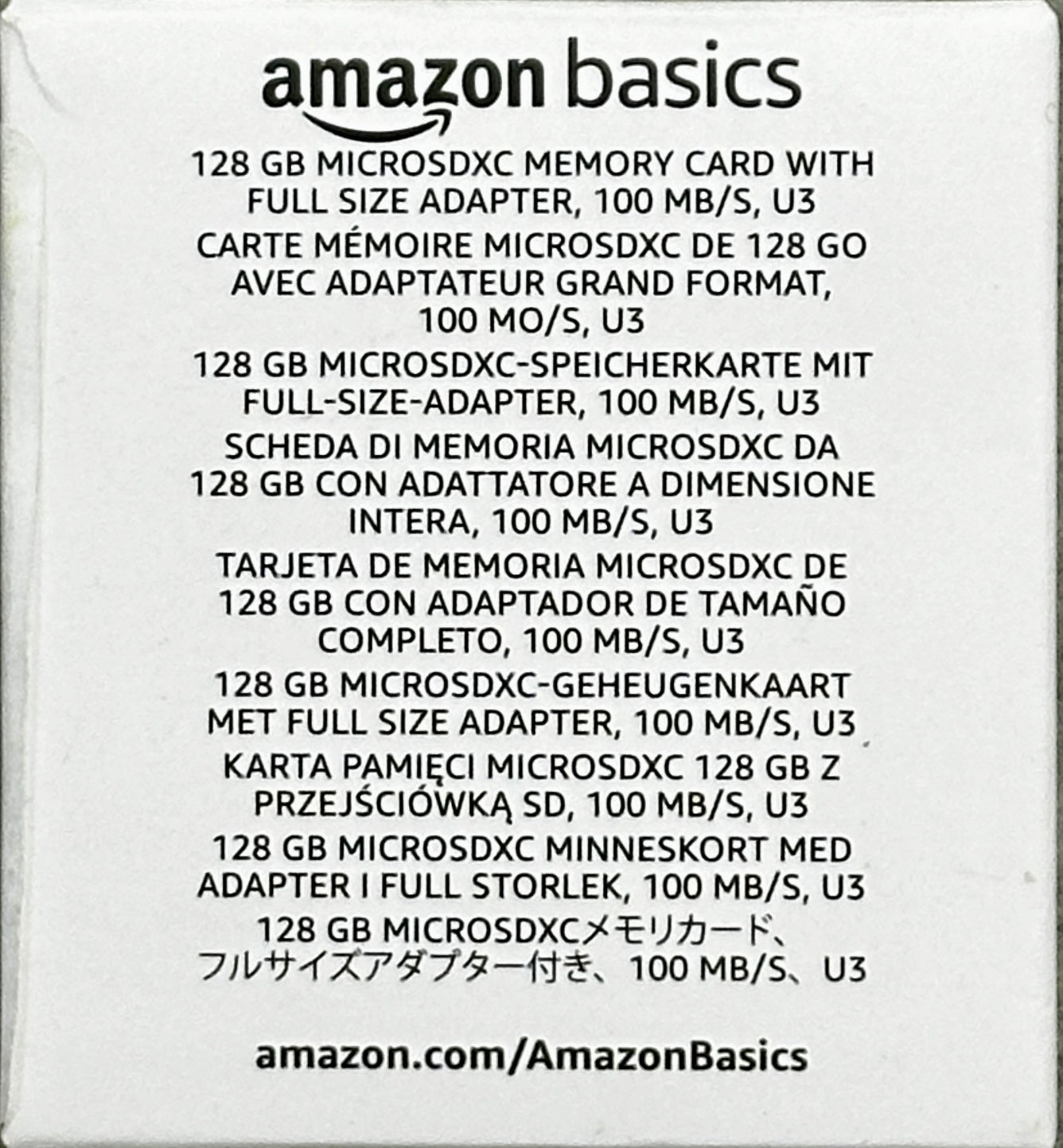 Amazon Basics 128GB / 256GB Micro SDXC