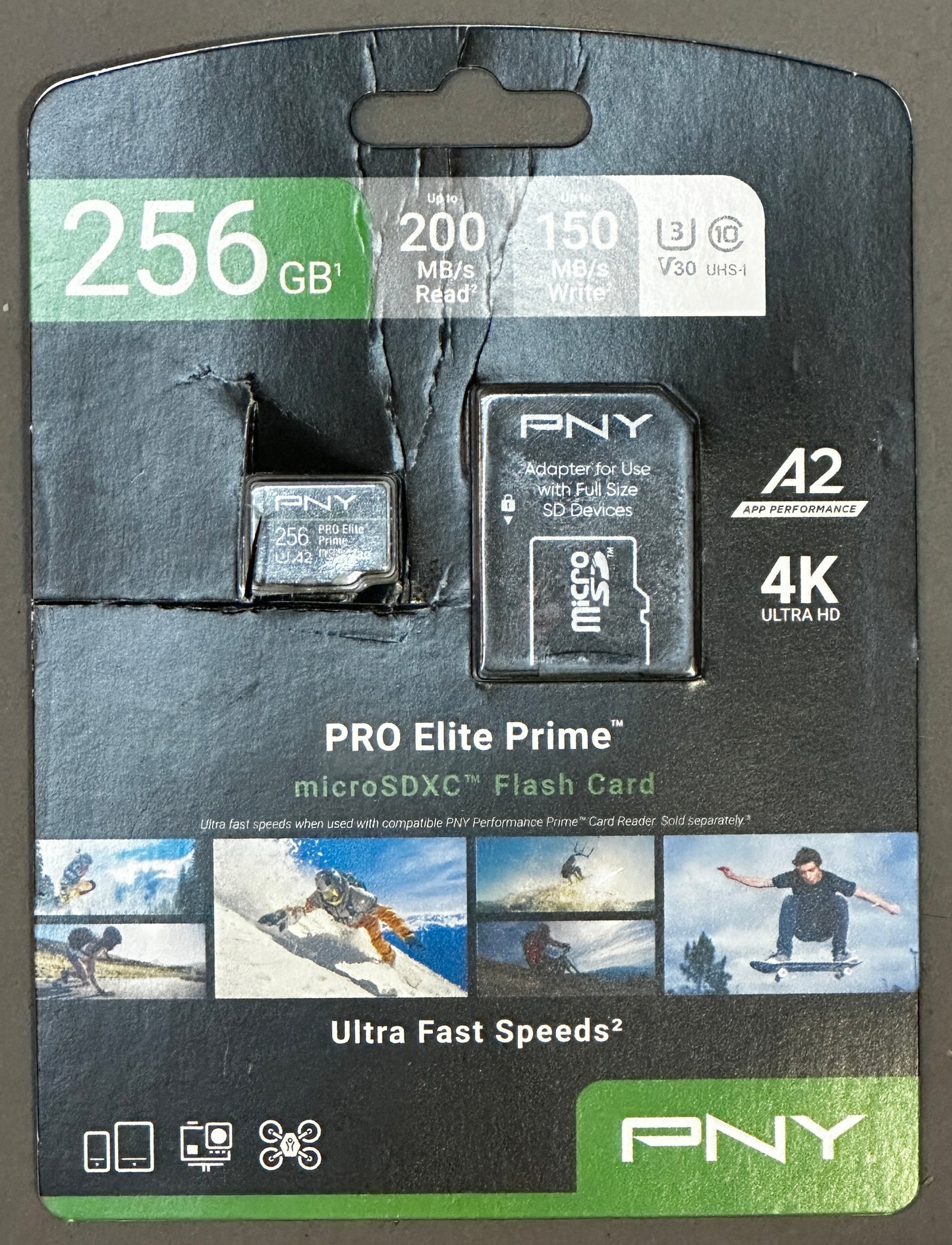 PNY 256GB PRO Elite Prime microSDXC Memory Card