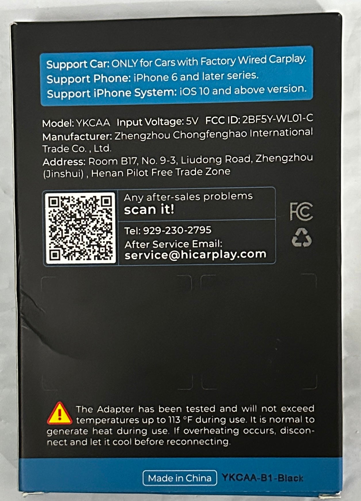 Wireless CarPlay Adapter – Convert Wired CarPlay to Wireless