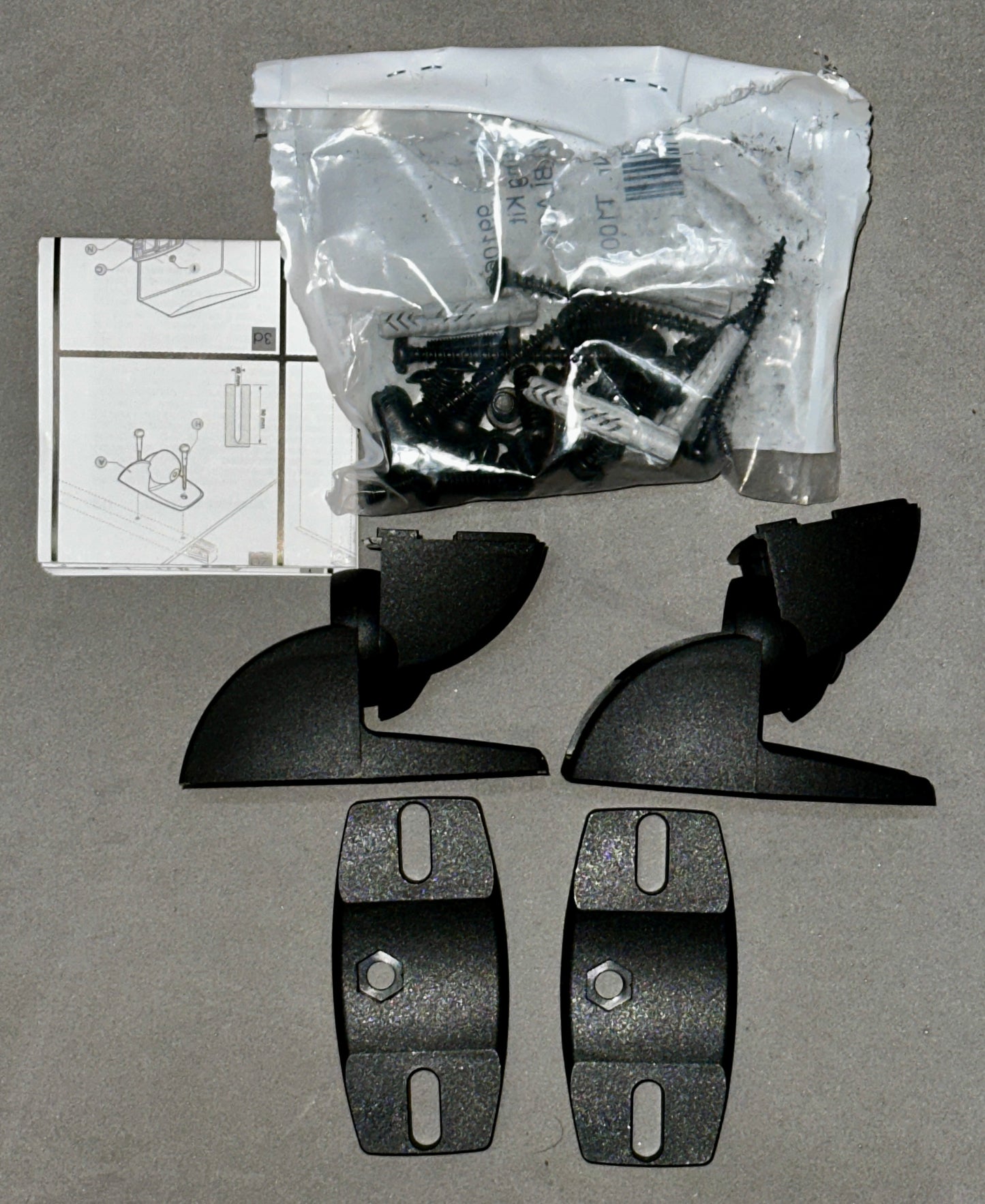 Vogel’s VLB 500 Speaker Wall Mounts – Swivel & Tilt, Universal, 11 lbs, 2-Pack