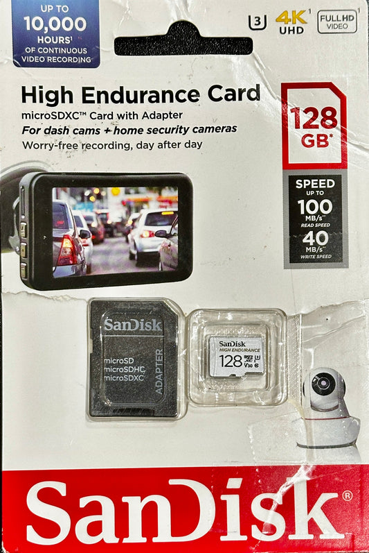 Sandisk 128GB High Endurance MicroSD Card SDSQQNR-128G (OPEN BOX)