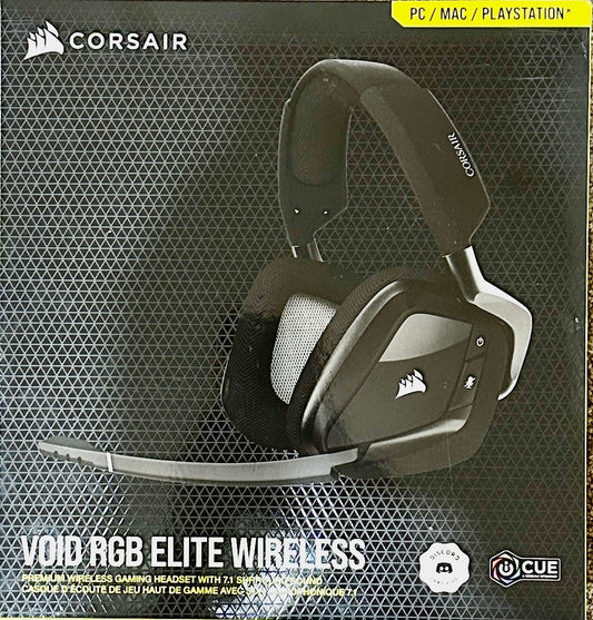 CORSAIR VOID RGB ELITE Wireless Gaming Headset – 7.1 Surround Sound
